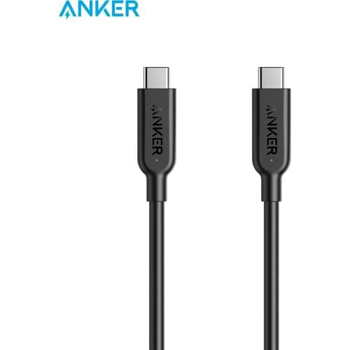 Anker Powerline II USB-C to USB-C 3.1 Gen 2 Cable (3ft) with Power Delivery,for Samsung Galaxy,Huawei Matebook MacBook Pixel etc