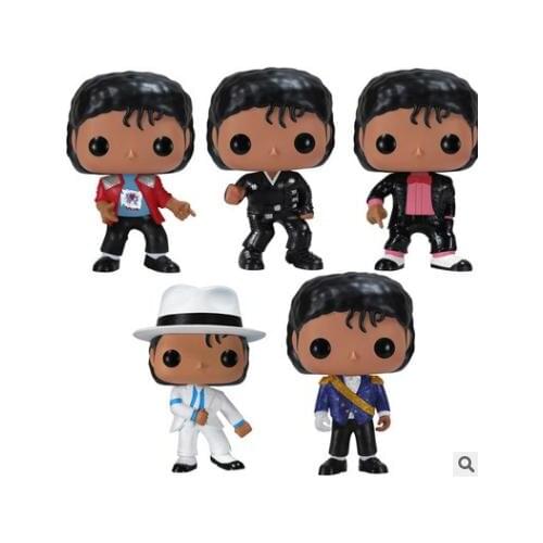 Michael Jackson Billie Jean Military 22# 23# 24# 25# 26# Collection Action Figure Toys Model Dolls Gifts for Kids