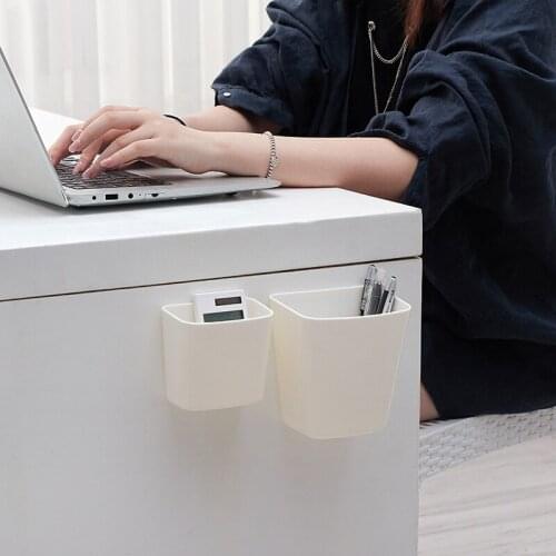 Multifunction Wall Mounted Holder Bathroom Organizer Kitchen Storage Box Remote Control Storage Case Mobile Phone Stand Containe