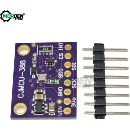 BMP388 Atmospheric Pressure Sensor Module IIC I2C SPI 24Bit Low Noise 1.71V-3.6V Digital Pressure Sensor for Arduino Electronic