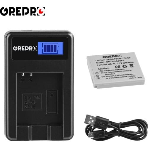 NB-4L NB4L Battery with NB 4L Charger for Canon PowerShot SD30 SD40 SD400 SD600 SD750 TX1 SD200 IXUS 30 40 80 75 100 I20 110 115