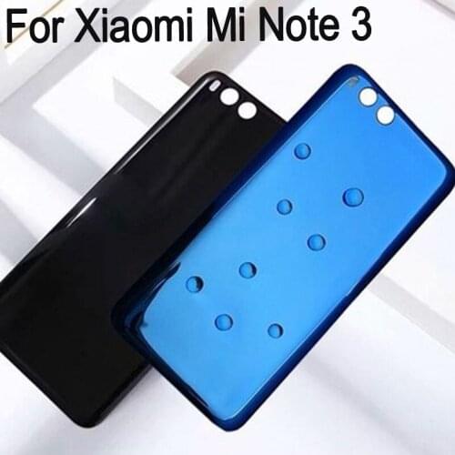 100% New Battery Back Rear Cover Door Housing For Xiaomi Mi Note 3 Battery Back Cover For Xiaomi Mi Note 3 Parts Replacement