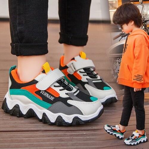 New Arrivals Kids Shoes Fashion Breathable Boys Sports Shoes Children Girls Sneakers Shoes for Baby Toddler Sneakers