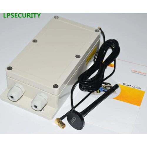 LPSECURITY 4G 2G Waterproof 7 relays Real-Time GSM Remote Control Relay Output Contacts Switch Box GSM 850/900/1800/1900Mhz