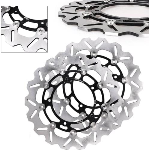Front Brake Disc Disk Rotors For Yamaha YZF R6/R1 & FAZER 8 ABS & FZ8 ABS & XTZ SUPER TENERE 1200 Pair Mtorcycle Accessories
