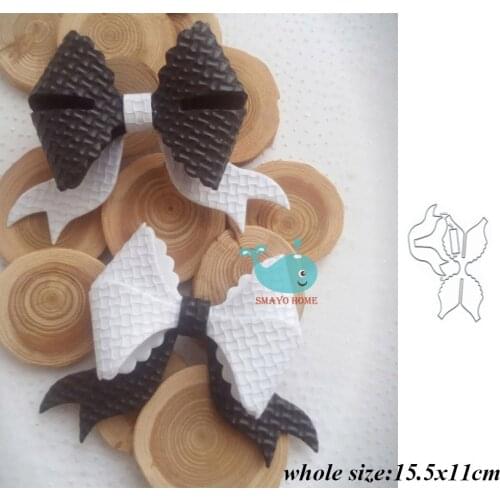 Scrapbook Bow cutting dies Craft Metal Cutting Dies cut die Cute Scrapbooking DIY Paper Card Craft Embossing Die Cuts