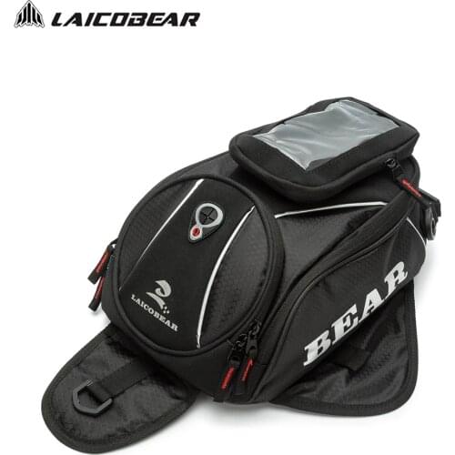 Motorcycle Tank Bag Touch Screen Magnet Motorbike Bags Magnetic Waterproof Motocross Luggage Back Seat Bag Moto GPS Phone Holder