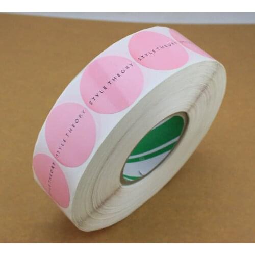 Direct manufacture customized self adhesive label for glasses with high quality and cheap price