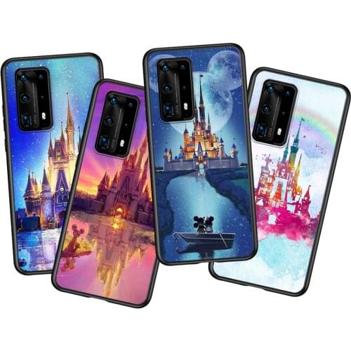 0Soft TPU Silicone For Huawei P40 P30 P20 Pro P10 P9 P8 Lite RU E Mini Plus 2019 2017 Black Phone Case