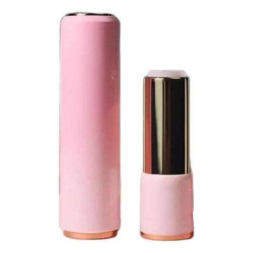 12.1mm Empty New Arrival Lipstick Tube Plastic Pink Lip Balm Containers Round Cosmetic Container Refillable Bottle 20pcs/Lot