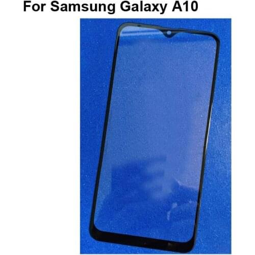 2PCS For Samsung Galaxy A10 Touch Screen Glass Digitizer Panel Front Glass Sensor For Galaxy A 10 Without Flex SM-A105