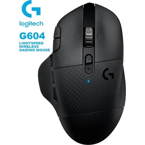2019 Logitech G604 LIGHTSPEED WIRELESS GAMING MOUSE 16000DPI Hero Sensor 15 PROGRAMMABLE CONTROLS for Windows7 8 10 Gaming Mouse