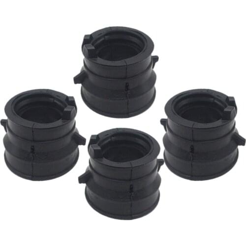 4 Packs Carb Intake Manifold Boot for Honda R250 MC22 1990-1994 CBR250 MC14