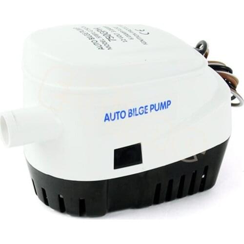 Automatic Boat Bilge Pump With 12V 24V 750GPH Durable DC Electric Auto Water Pump Submersible Used In Motor Boat Accessories