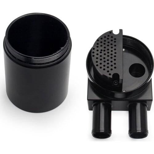 Car Black Aluminum Alloy Reservior Oil Catch Can Tank for BMW N54 335 335i
