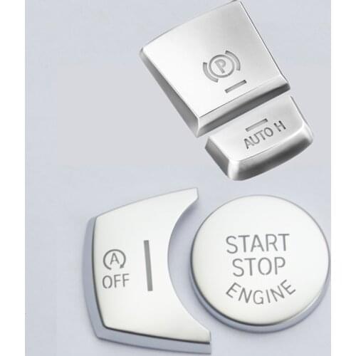 Car Styling For BMW X3 X4 X5 X6 F25 F26 F15 F16 Engine START Button Cover STOP Switch Accessories (Left and Right hand Option)