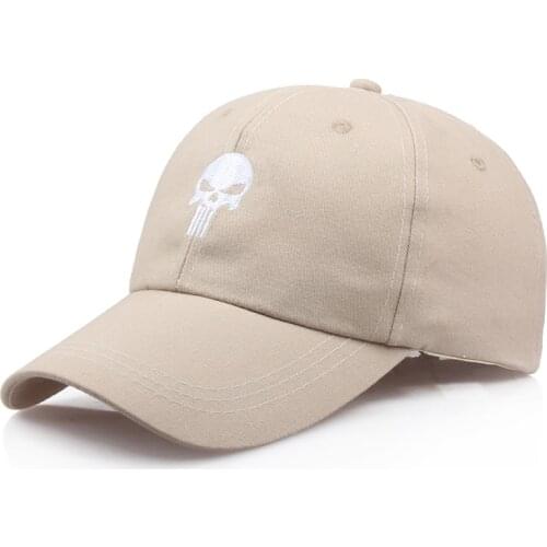 Unisex Baseball Cap Embroidery Skeleton Men Sports Caps High Quality Women Bone Sun Snapback Punisher Hats Cotton Dad Hat CP0377