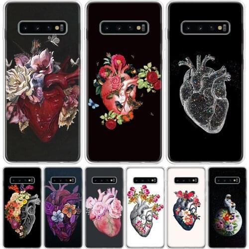 Human Anatomy Cover Phone Case For Samsung Galaxy S10 S20 Ultra Note 10 9 8 S9 S8 J4 J6 J8 + Lite Plus Pro S7 Coque