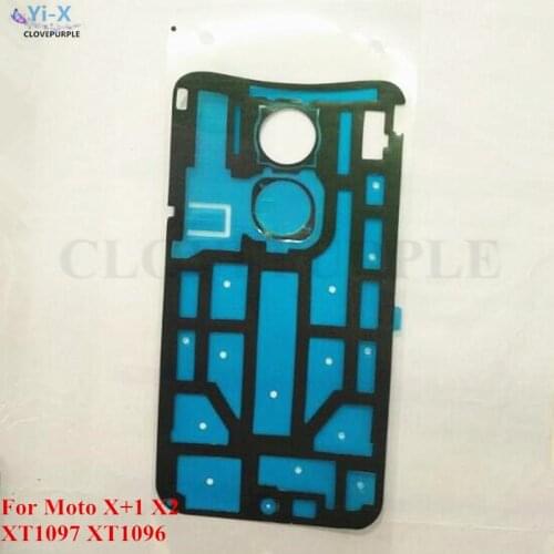 2PCS Sticker Adhesive Glue Tape For Motorola MOTO X 2nd Gen 2014 X+1 X2 XT1097 XT1096 Battery Cover Back Rear Door