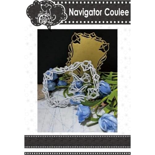 Metal Cutting Die Rose Greeting Card Scrapbook Stamping Clear Stamp Cutting Decoration Creative Embossing DIY Craft New Arrival