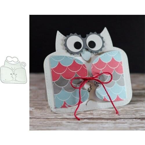 Owl Metal Cutting Dies for Scrapbooking Handmade Tools Mold Cut Stencil New 2021 DIY Card Make Mould Model Craft Decoration