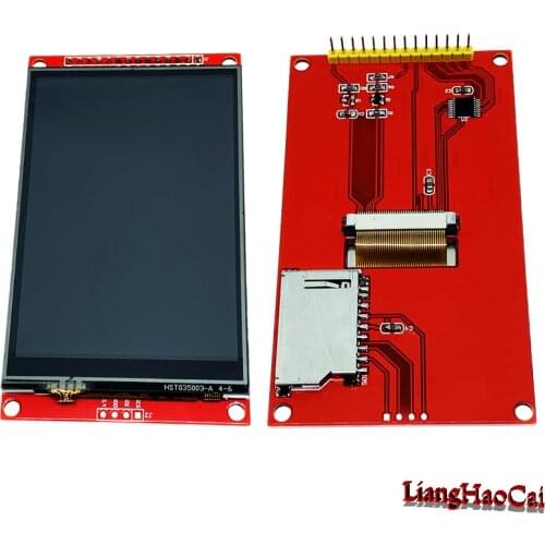 SPI module 3.5 inch TFT LCD colorful display screen with Resistance touch panel ILI9486 ILI9488 ILI9481 drive IC controller