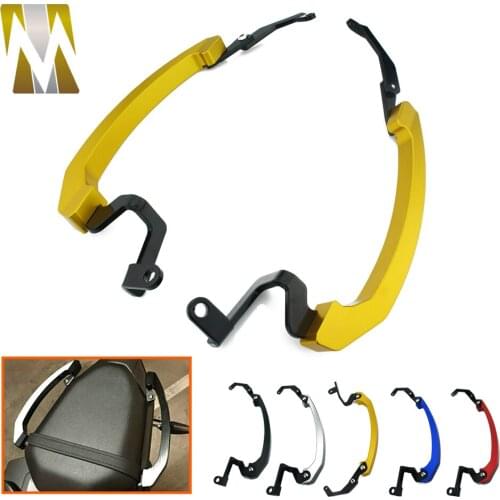 MT-07 FZ-07 2017 CNC Rear Grab Bars Passenger Seat Hand Bar Rail Handle for Yamaha MT07 FZ07 MT 07 FZ 07 2014 2015 2016