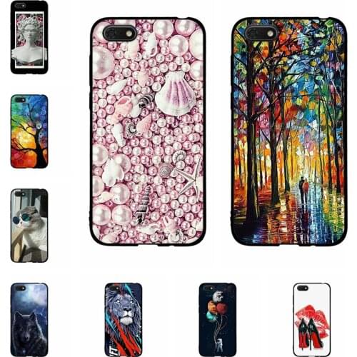Soft TPU Case For Huawei Honor 7A 5.45inch Case Silicone Back Cover for Huawei Y5 2018 / Honor 7s Case Cover Funda Coque Capa