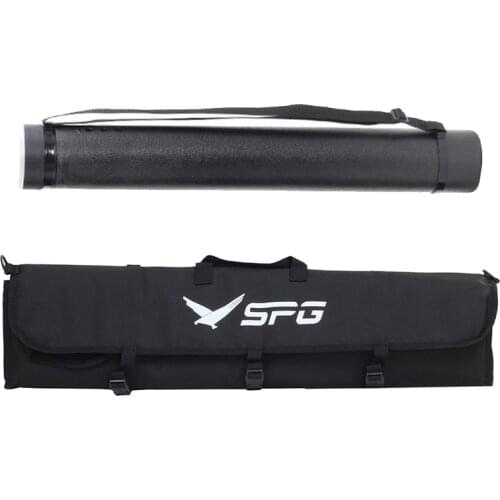 Recurve Bow Bag Shoulder Handle Carrying Rolled-Up Foldable Waterproof Arrow Quiver for Archery Shooting Hunting