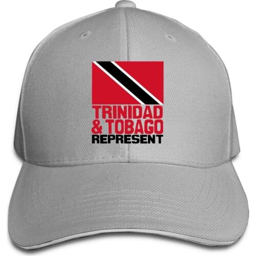 Trinidad & Tobago Represent Baseball sun hats R330 Funny Graphic Mens Women‘s casquette