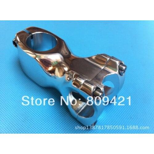 Whole Sale 50pcs/lot Fixed Gear Bike Stem Bicycle Stem 25.4MM x 60MM Free Shipment