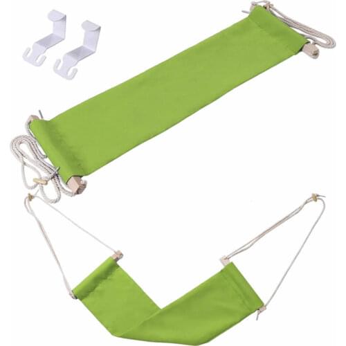 Green, Orange Foot Hammock Lazy Casual Desk Rest Foot Outdoor Rest Office Tables Leisure Home Garden Camping