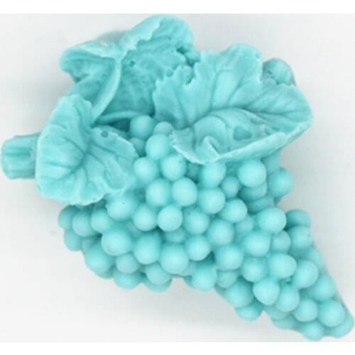 3d silica soap mold grape handmade soap molds / Chocolate Cake Aromatic Plaster craft Silicone Mold