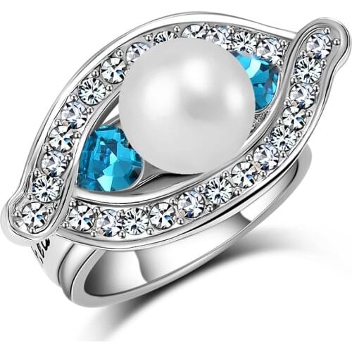 Кольца с кристаллами Amerixun China At AliExpress