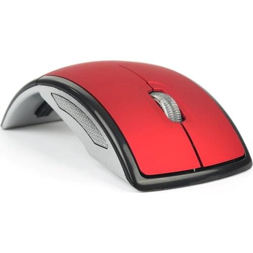 Wireless Mouse 2.4 Ghz Computer Mouse Optical USB Matte Surface Foldable Ergonomic Mice for Computer Laptop Desktop