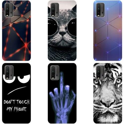For Redmi 9T Case Silicone TPU Phone Case On For Redmi 9T 9 T Case Soft Protective Cover