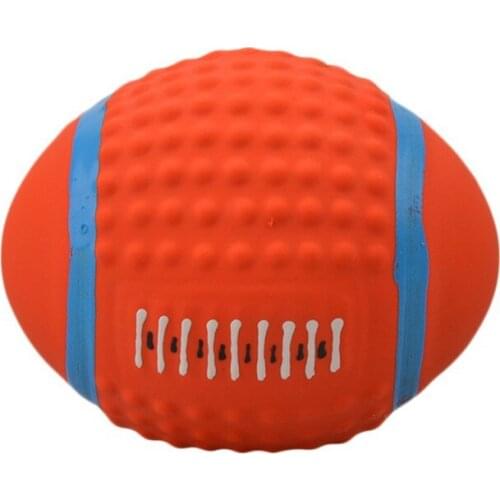 Interactive Dog Toys Educational Toys Squeaky Latex Rubber Toy Balls Durable Dog Chew Toys