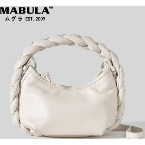 Fashion Women Plaided Padded Underarm Shoulder Bag Luxury Branded High Quality Leather Tote Handbags Casual Clutch Phone Purses