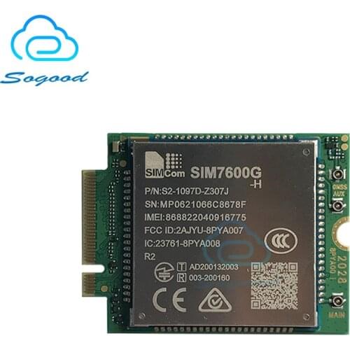 New SIMCOM SIM7600X-H M2 NGFF intereface LTE CAT4 Module SIM7600E-H SIM7600SA-H SIM7600A-H SIM7600G-H SIM7600NA-H SIM7600V-H