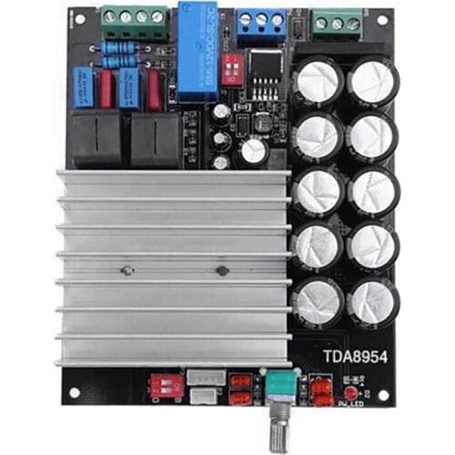 TDA8954 Dual Channel Audio Amplifier Board 210W+210W Class D Stereo 2.0 High Power Digital Audio Amplifier Board