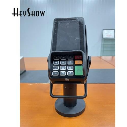 360 Rotate Adjustable POS Machine Holder Cashier Credit Card Machine Stand Base Flexible Security POS Bracket With Long Claw