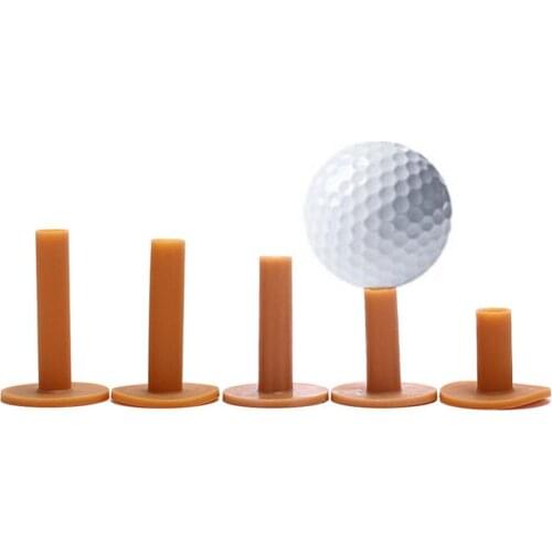1pcs Rubber Golf Tees Training Practice Home Driving Ranges Mats Practice 42/54/70/83mm Golf Accessories Trainer Equipment Tool