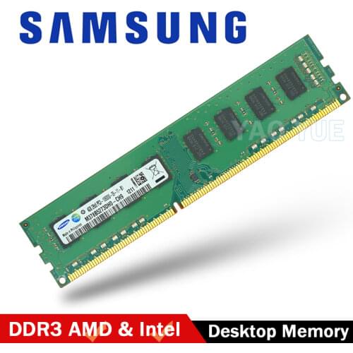 Samsung Ram DDR3 PC3 2RX8 4GB 1333 1600 MHz Desktop Memory 240pin sell 4GB/8GB DIMM 4G 8G 10600U 12800U 1333MHZ 1600MHZ