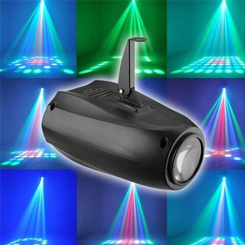 Stage Projector Auto Voice-activated Rgbw Led Multi Pattern Disco Light for dj club pub bar banquet wedding Home family party