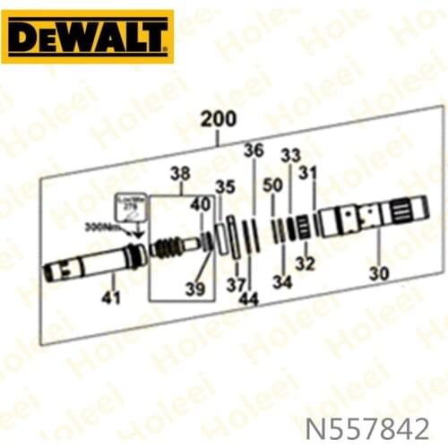 SPINDLE SA FOR DEWALT D25811 N557842
