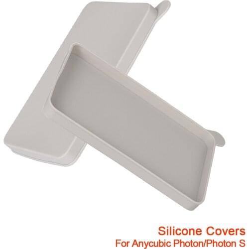 Resin Vat Silicone Covers 182.2x124.2x14mm 3D Printer Parts DLP SLA Light Curing Plate Lid For Anycubic Photon And Photon S