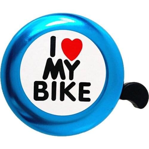 Bicycle Bell - ' I Like My Bike'Bike Horn - Loud Aluminum Bike Ring Mini Bike Accessories for Adults Men Women Kids Girls Boys B