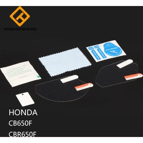 Cluster Scratch Protection Film motorcycle Speedometer Guard for Honda CB650F CBR650F