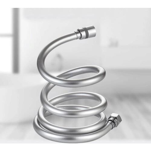 1.5/2/3m PVC Smooth Shower Hose High Pressure Thickening Handheld Head Flexible Anti Winding For Bath Parts Accessories