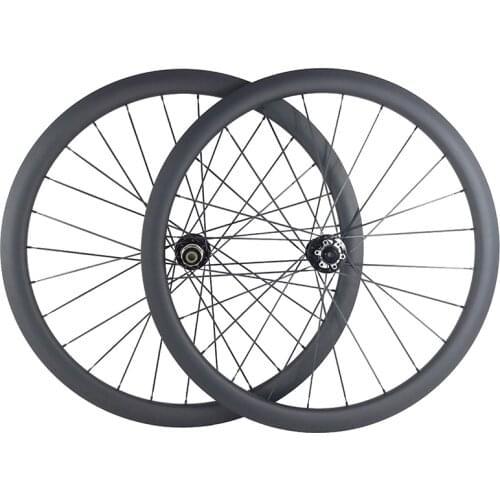 700c 38mm clincher road disc bike carbon wheelset U-shape 25mm wide center lock 6 bolt wheels 12X100 12X142 D791SB D792SB hubs